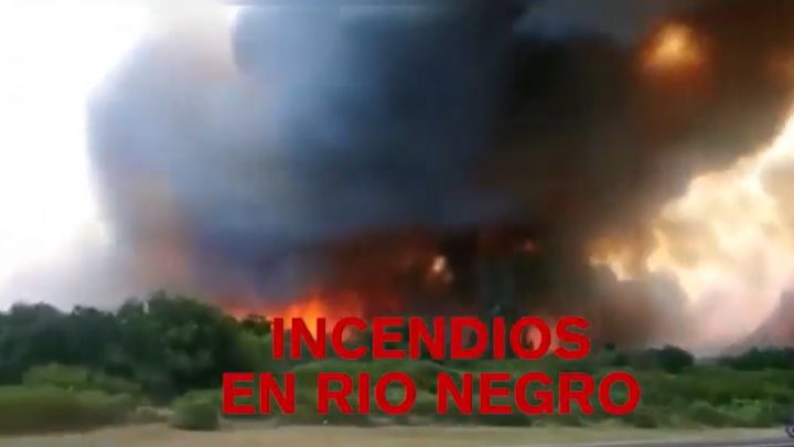 05.01.2022 Situación crítica y ausencia del gobierno en Rio Negro por los incendios forestales.